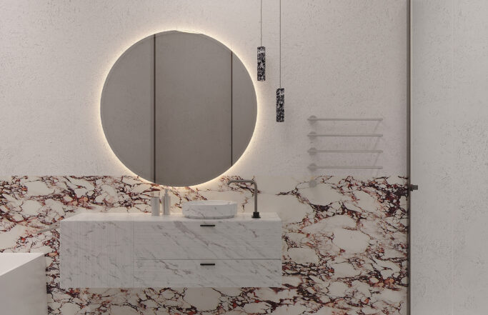 CALACATTA BATHROOM
